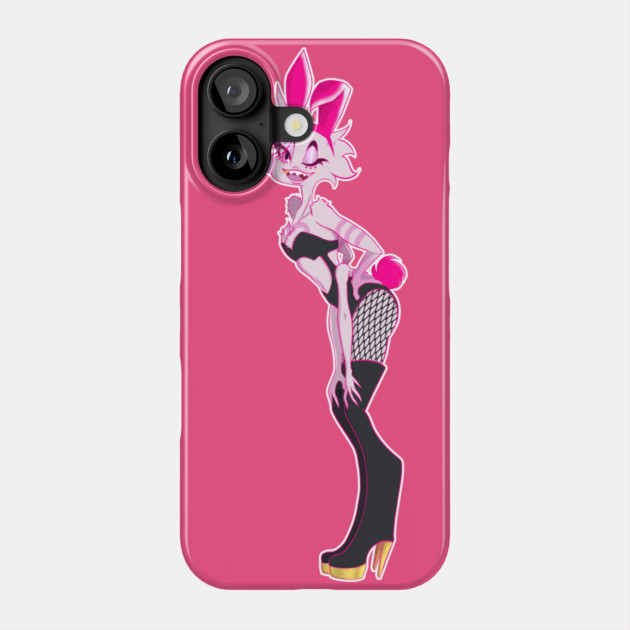 Angel Dust Pinup Style 1 Phone Case by Art Of Glo