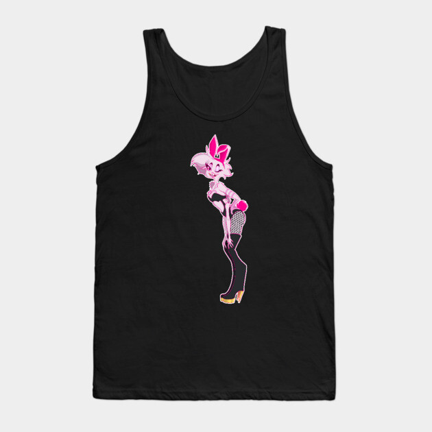 Angel Dust Pinup Style 1 Tank Top by Art Of Glo