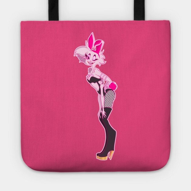 Angel Dust Pinup Style 1 Tote by Art Of Glo