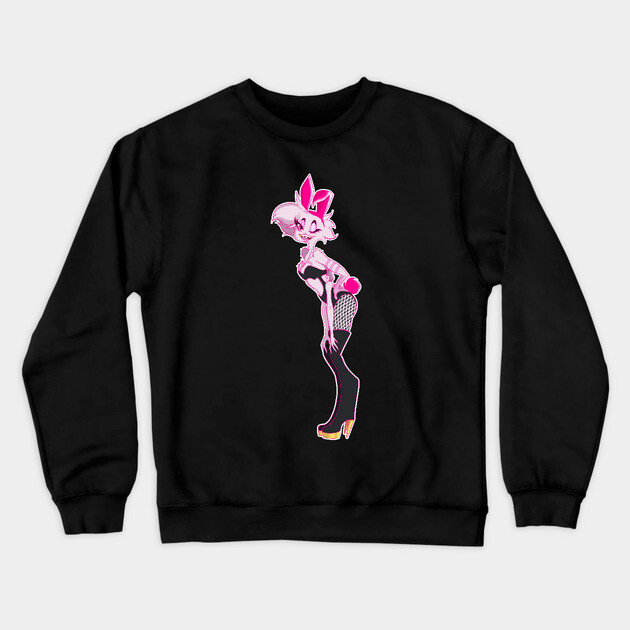 Angel Dust Pinup Style 1 Crewneck Sweatshirt by Art Of Glo