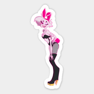 Angel Dust Pinup Style 1 Sticker