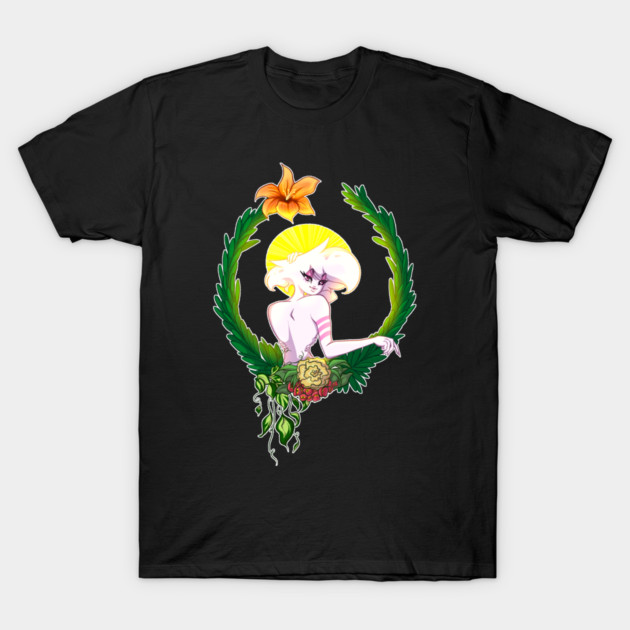 Floral Angel Dust T-Shirt by Art Of Glo