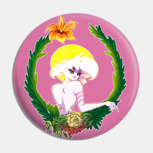 Floral Angel Dust Pin by Art Of Glo