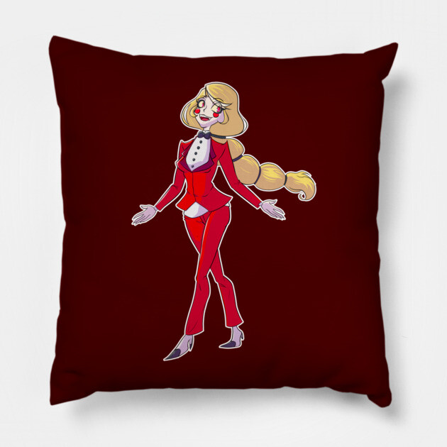 Charlie Morningstar - Princess of Hell Pillow by Art Of Glo