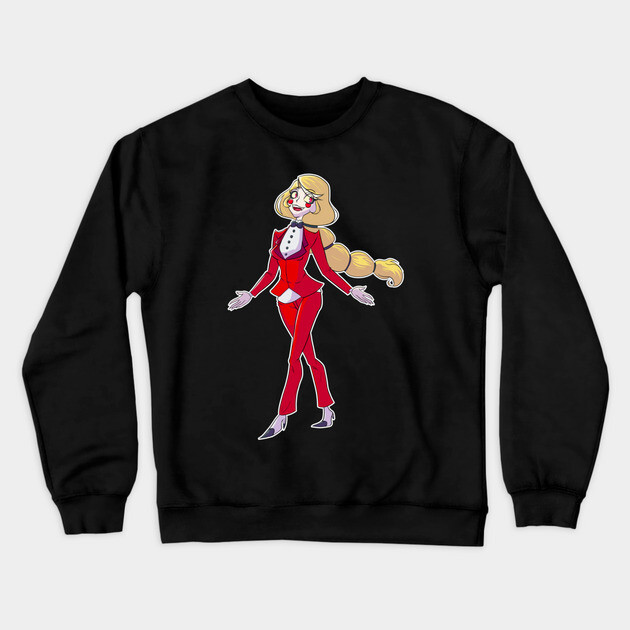Charlie Morningstar - Princess of Hell Crewneck Sweatshirt by Art Of Glo