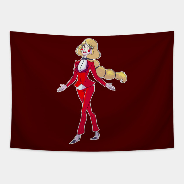 Charlie Morningstar - Princess of Hell Tapestry by Art Of Glo