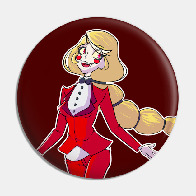 Charlie Morningstar - Princess of Hell Pin by Art Of Glo