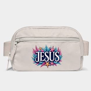 Jesus name cartoon undersea inspired Bag