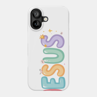 Jesus Cartoon Kids Design - Fun Christian Faith Graphic Phone Case