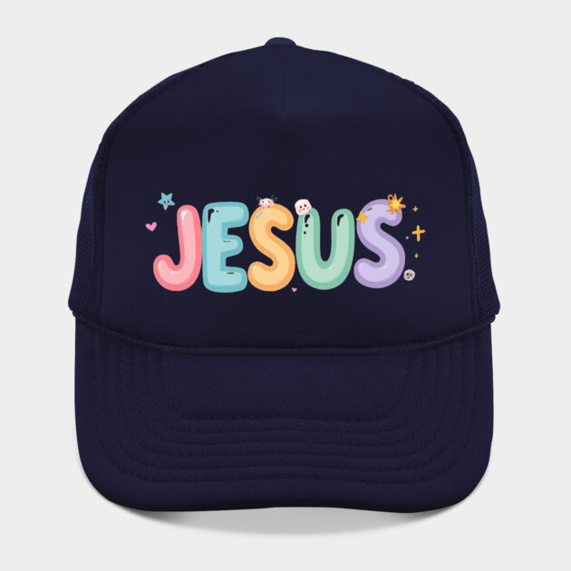 Jesus Cartoon Kids Design - Fun Christian Faith Graphic by Rox