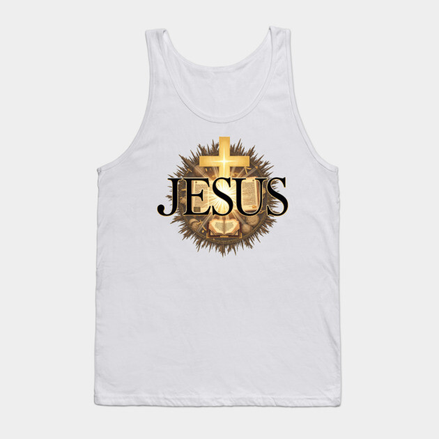 Jesus the word gives light Tank Top by Rox
