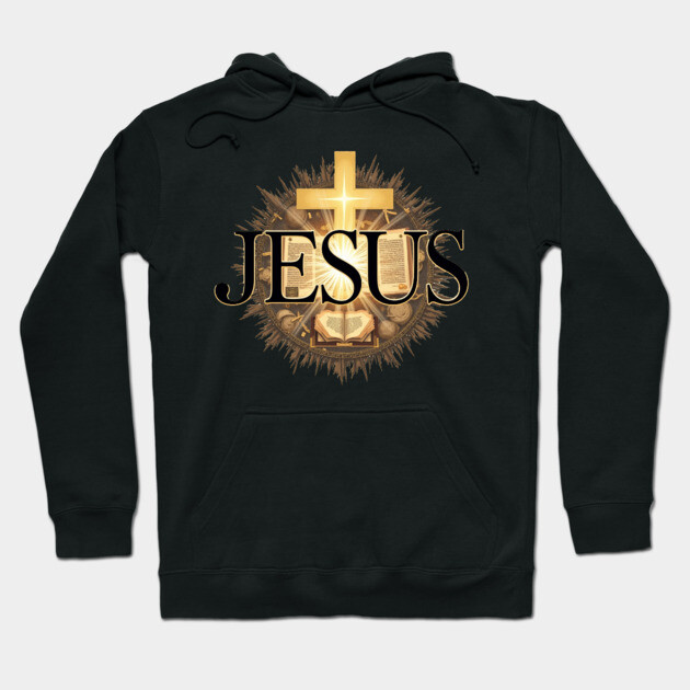 Jesus the word gives light Hoodie by Rox