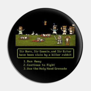 The Holy Grail Trail Pin
