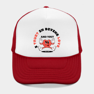 Divine Love Trust Christian Design - Faith in God's Love Hat