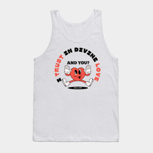 Divine Love Trust Christian Design - Faith in God's Love Tank Top