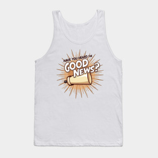 Christian Evangelism Design -  Megaphone Graphic Tank Top