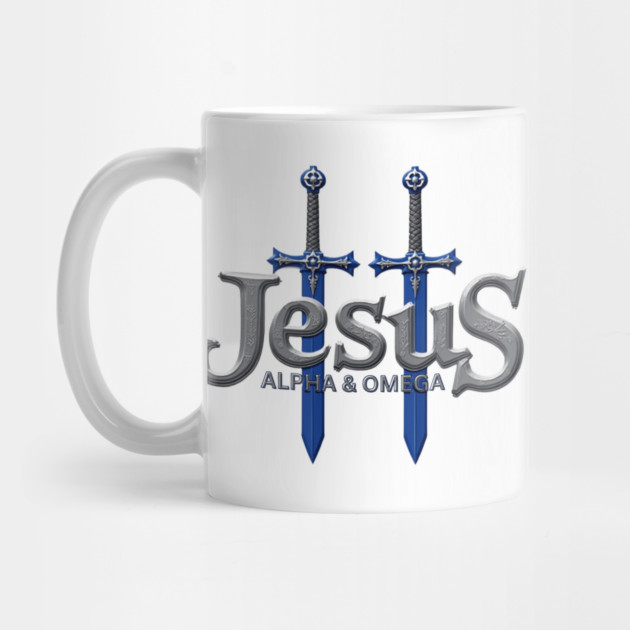 Jesus Alpha & Omega Sword Design by Rox
