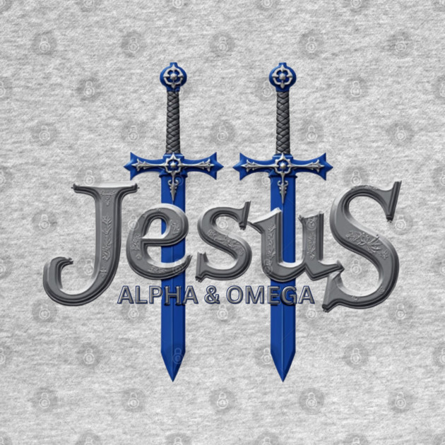 Jesus Alpha & Omega Sword Design by Rox