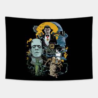 Universal Monsters Tapestry