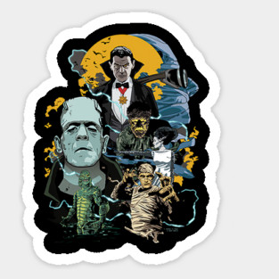 Universal Monsters Sticker