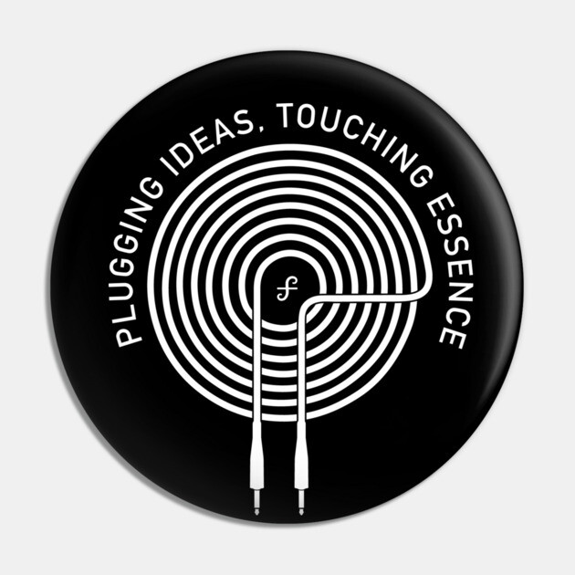 Plugging Ideas. Touching Essence. Dark Pin by filiposwear