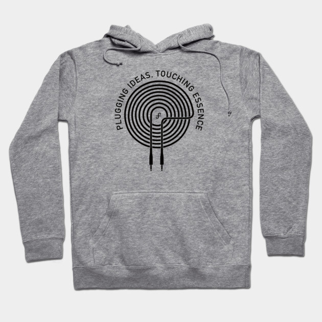 Plugging ideas, touching essence. Light Hoodie by filiposwear