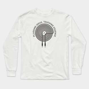 Plugging ideas, touching essence. Light Long Sleeve T-Shirt