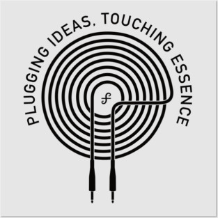 Plugging ideas, touching essence. Light Posters and Art