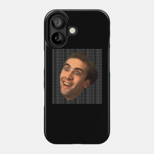 Nicolas Cage I'm A Vampire! Phone Case