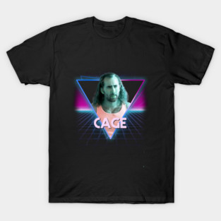 Nicolas Cage 80's Triangle T-Shirt