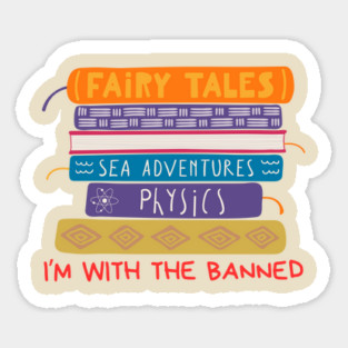 Banned Books Sticker
