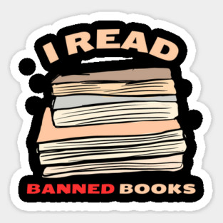 I Read Banned Books Magnet
