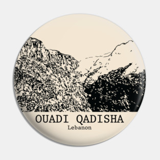 Ouadi Qadisha - Lebanon Pin