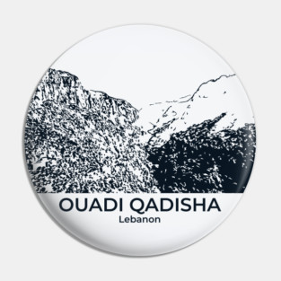 Ouadi Qadisha - Lebanon Pin