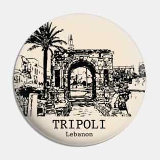 Tripoli - Lebanon Pin