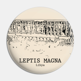 Leptis Magna - Libya Pin