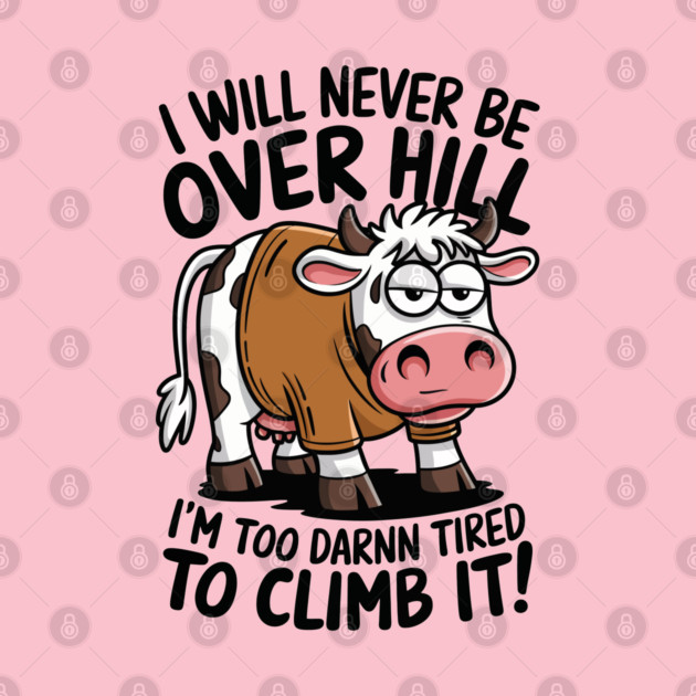 Over the Hill Cow by Kimmie Marie