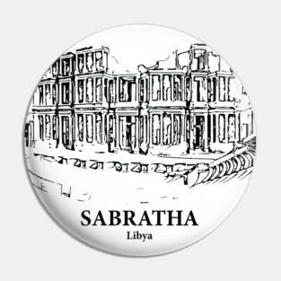 Sabratha - Libya Pin