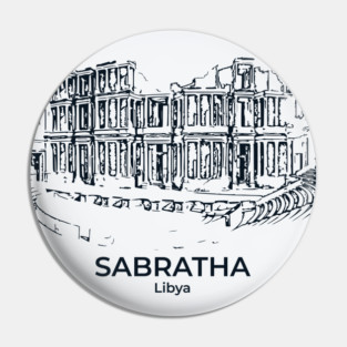 Sabratha - Libya Pin