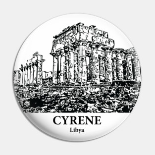 Cyrene - Libya Pin