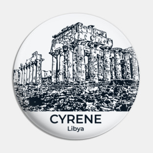 Cyrene - Libya Pin