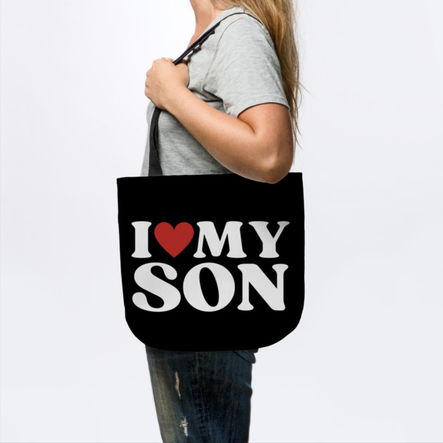 I Love My Son by Creatifly Graphic Tees