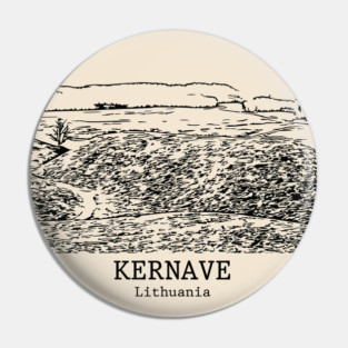 Kernavė - Lithuania Pin