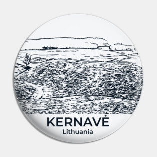 Kernavė - Lithuania Pin