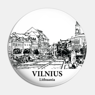 Vilnius - Lithuania Pin