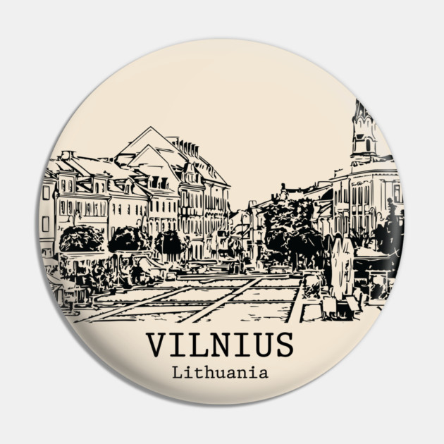 Vilnius - Lithuania Pin by Lakeric