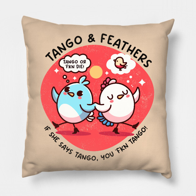 TANGO & FEATHERS Pillow by Fabrik