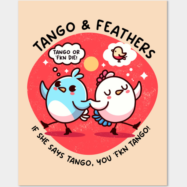 TANGO & FEATHERS Wall Art by Fabrik