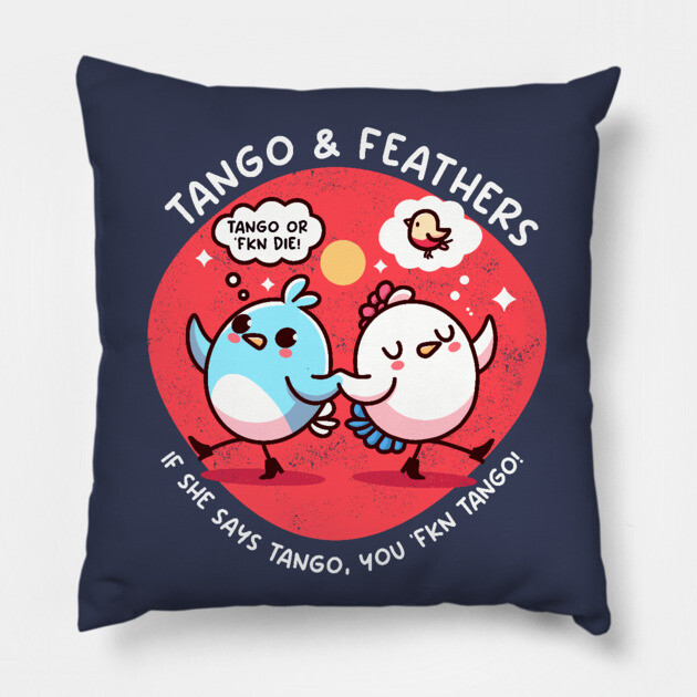 TANGO & FEATHERS Pillow by Fabrik