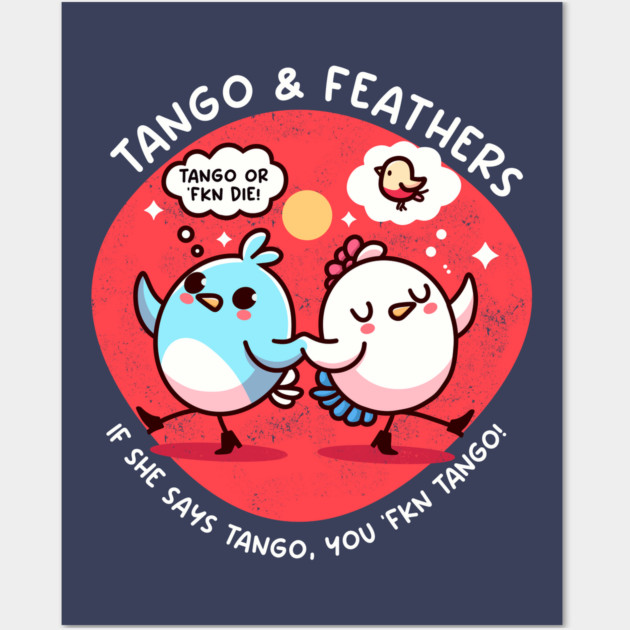 TANGO & FEATHERS Wall Art by Fabrik